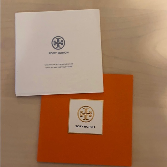 Tory Burch Reva Leather Watch - Picture 4 of 5